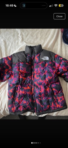 North face nuptse with - face, (with