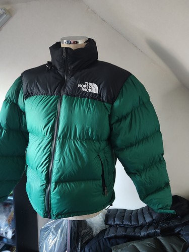 North face green nuptse mens - green,